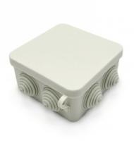 Коробка распр IP55 100х100х50 с гермовводами