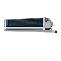 Фанкойл канальный Haier FCE-136CCB2B left, 8,6 кВт, 50 Па, 2-х трубный, без пульта, забор воздуха сзади